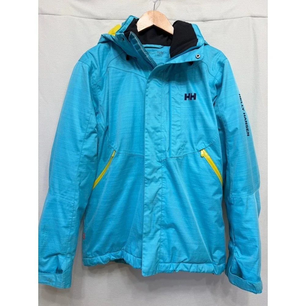 Helly Hansen Helly Tech Performance Blue Ski Jacket Recco Medium Men's Unisex